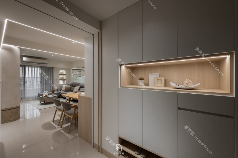 新北市新店區玄關裝潢推薦夢享家
