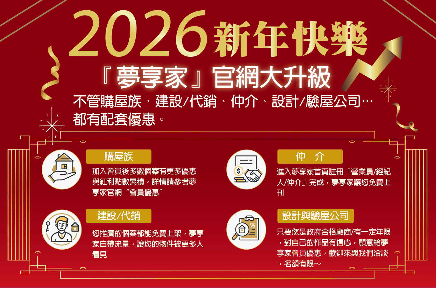 2026年夢享家會員招募中