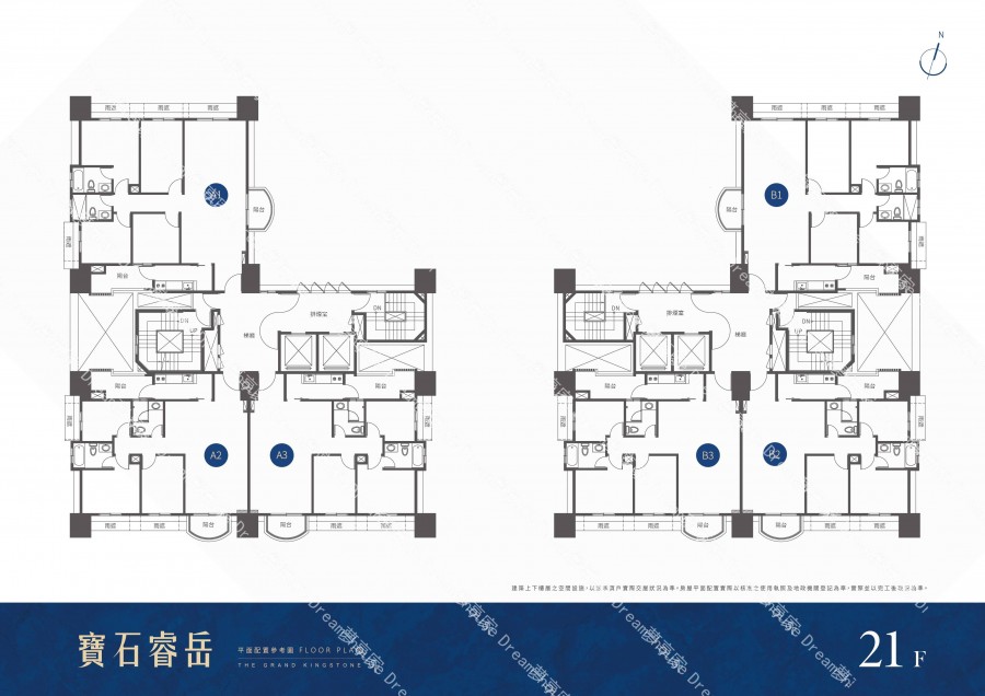 寶石1・寶石睿岳三重區一樓/平面-夢享家